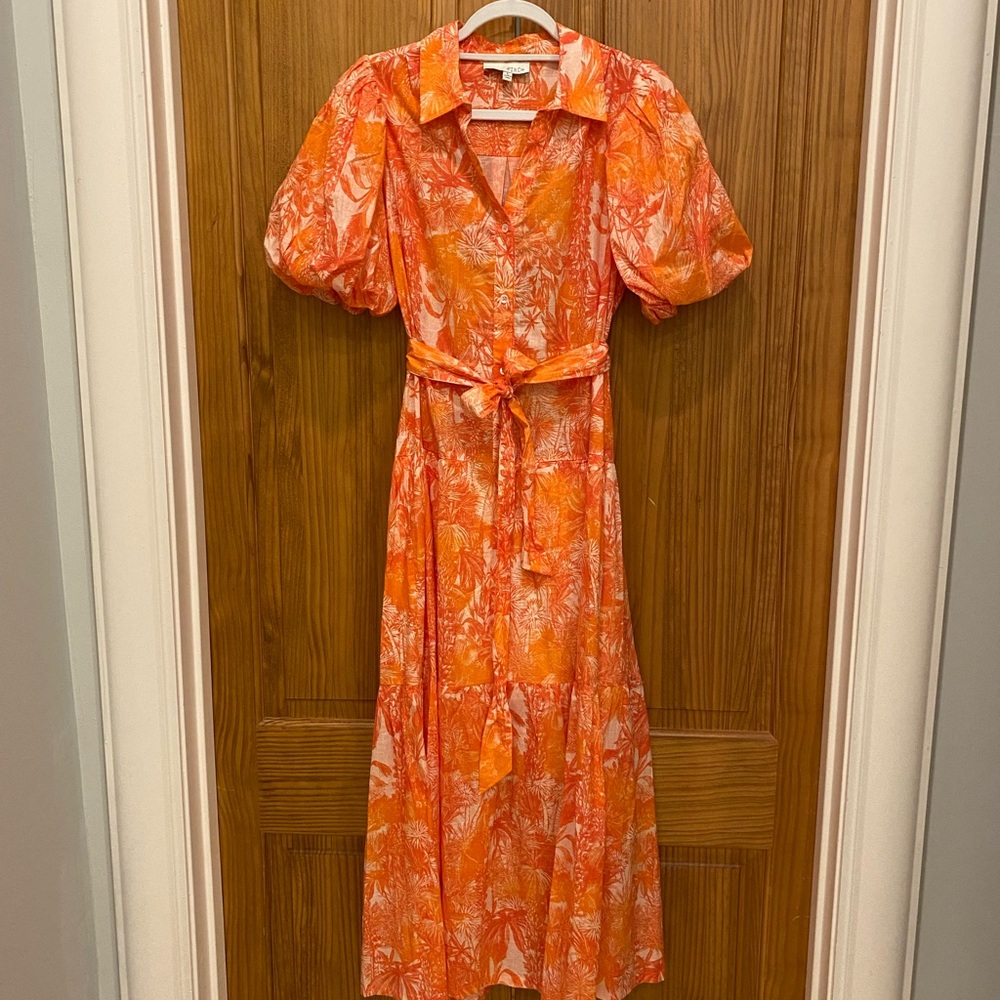 PINCH - Floral Orange Dress